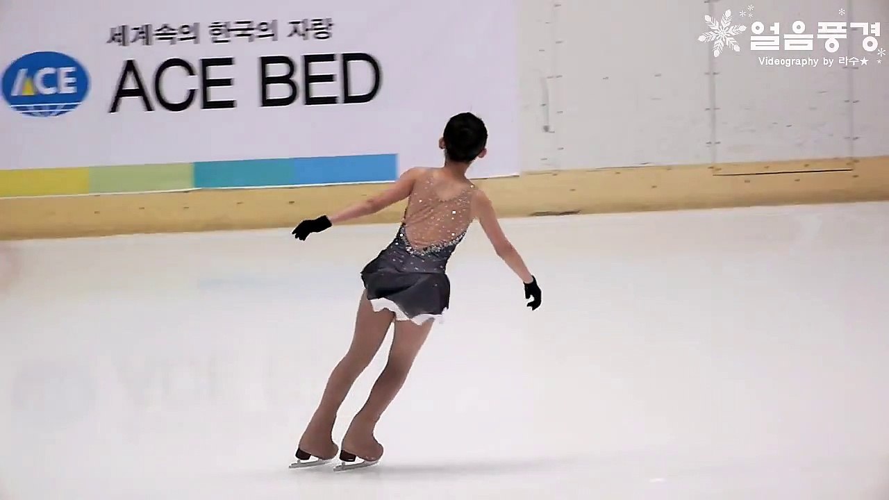 여자2급 고학년부 FS 14 정윤주,청원초6 @ 2013년 피겨 꿈나무대회