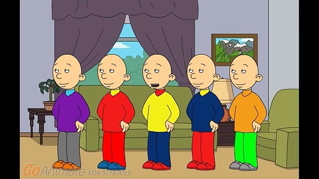 Caillou & Brothers Destroys Chuck e Cheeses and Gets Ungrounded