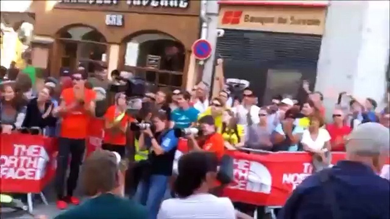 Chegada das mulheres no UTMB