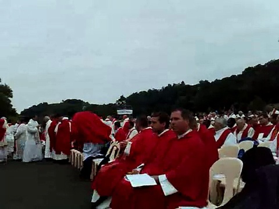 Lourdes 2008 Bishop Jacques Perrier of Tarbes