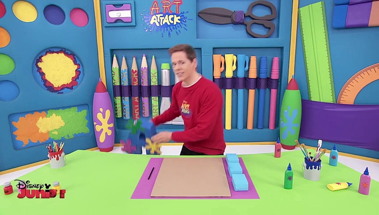 Art Attack - Giant 3D Letter - Official Disney Junior UK HD
