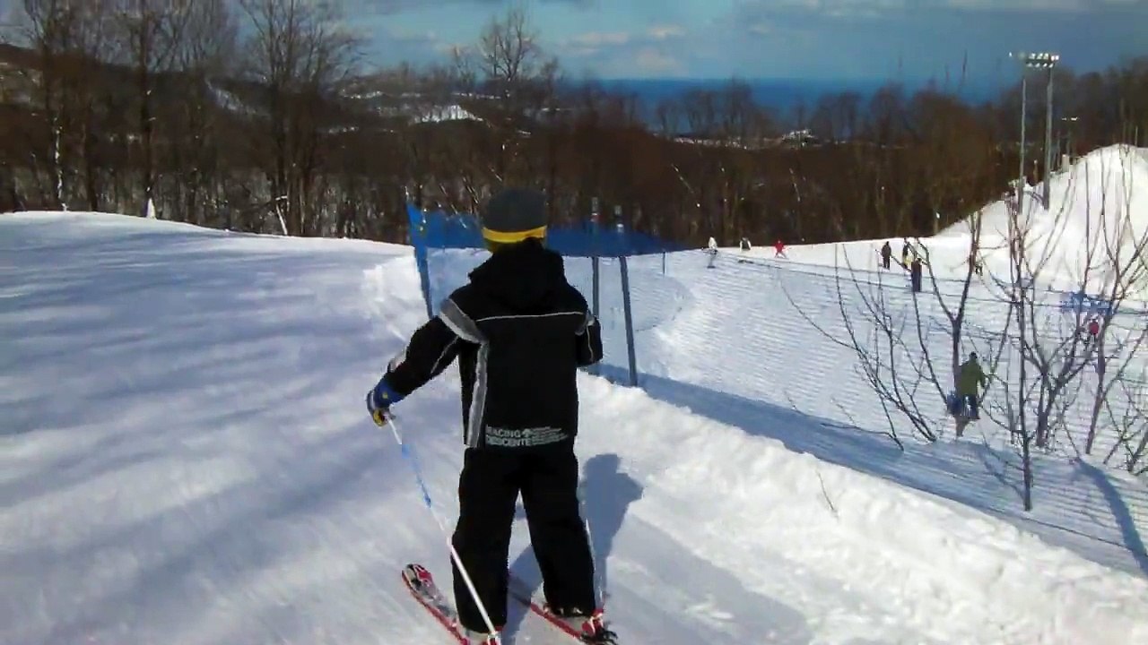 2010.02.13 朝里川温泉スキー場　その１　by Xacti DMX-CG11