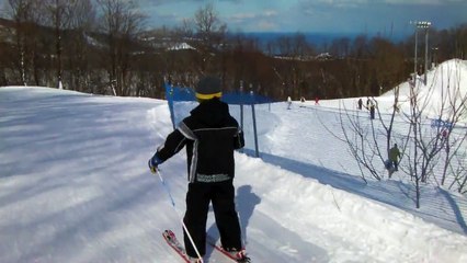 2010.02.13 朝里川温泉スキー場　その１　by Xacti DMX-CG11