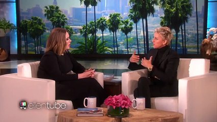 Adele Gets Candid with Ellen