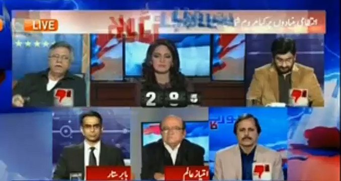 Hassan Nisar blasting reply to Government for delaying Census