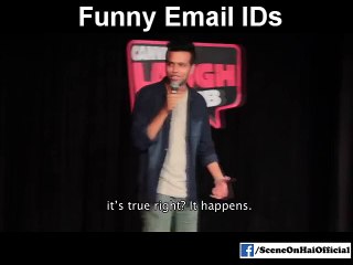 Funny Email IDs we create