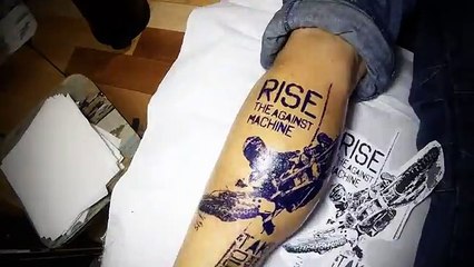 Tattoo Timelapse - Dirtbike