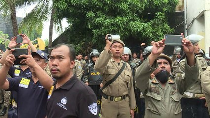 Infamous Jakarta red-light district razed to the ground