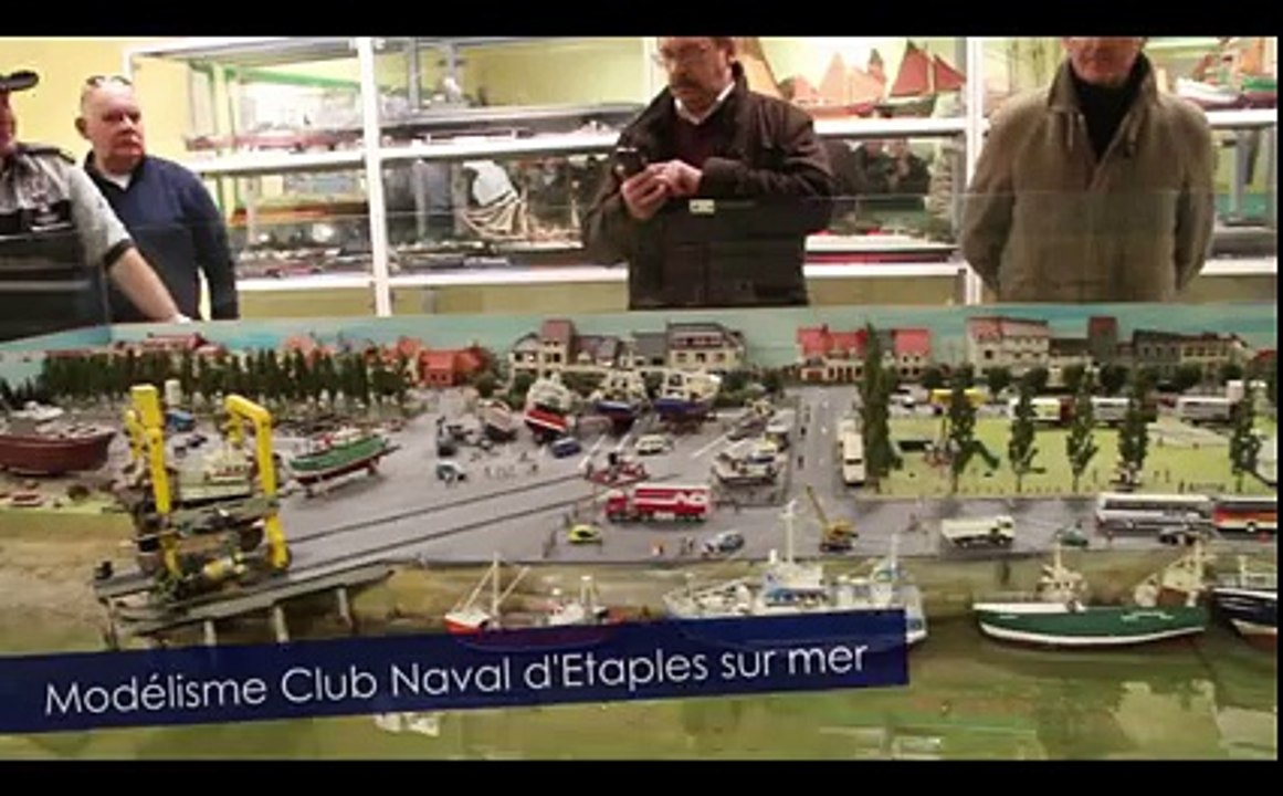 Inauguration de l'atelier et hall d'exposition du Modélisme Club Naval d'Etaples