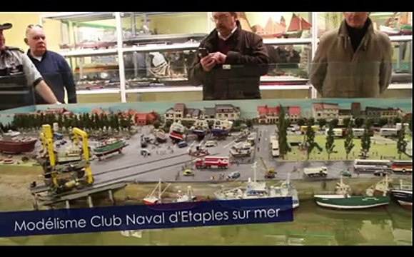Inauguration de l'atelier et hall d'exposition du Modélisme Club Naval d'Etaples