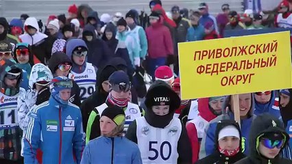 Открытие 30-х Всероссийских соревнований по лыжным гонкам на призы Раисы Сметаниной