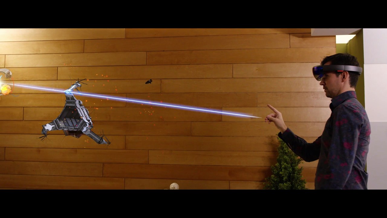 Microsoft HoloLens ׃ RoboRaid