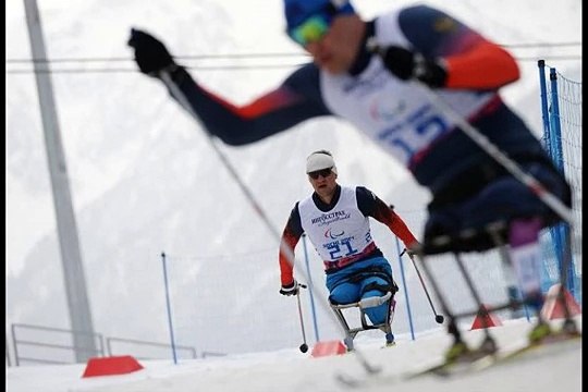 ПАРАЛИМПИАДА 2014 ЛЫЖНЫЕ ГОНКИ (СИДЯ) 15 КМ - МУЖЧИНЫ -