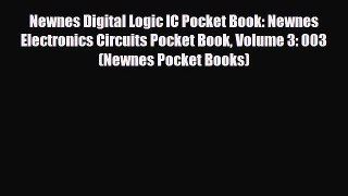 [PDF] Newnes Digital Logic IC Pocket Book: Newnes Electronics Circuits Pocket Book Volume 3: