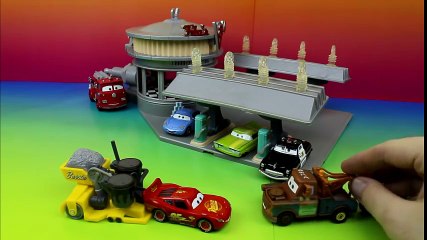 Download Video: Disney Pixar Lightning McQueen & Mater Have Fun with Collossus XXL Screaming Banshee & DJ