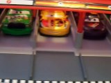 Disney Pixar Die Cast Cars 2 cars racing with Strip The King Weathers and Chick Hicks!
