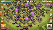 Clash of Clans- GoWiPe 3 star strategy at TH8! EXTREMELY powerfu