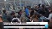 Europe migrant crisis: Teargas fired, as migrants rush Greek-Macedonian border
