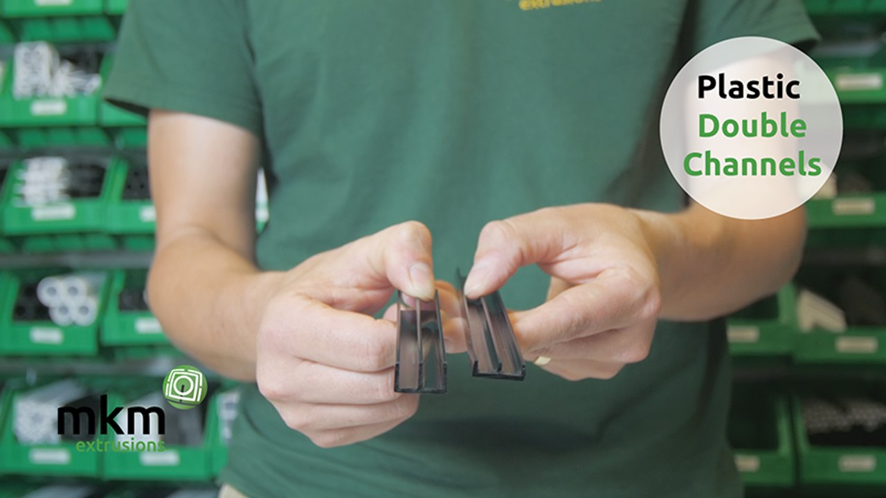 Plastic Double Channels by MKM Extrusions