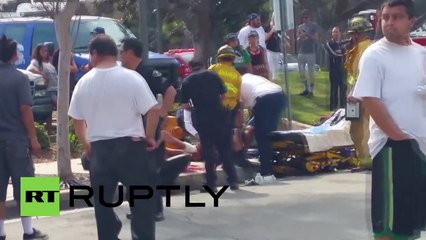 USA: 3 stabbed at KKK meeting in Anaheim