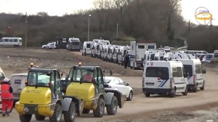 Bulldozers Move to Demolish Parts of Calais 'Jungle' Camp