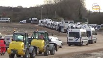 Bulldozers Move to Demolish Parts of Calais 'Jungle' Camp