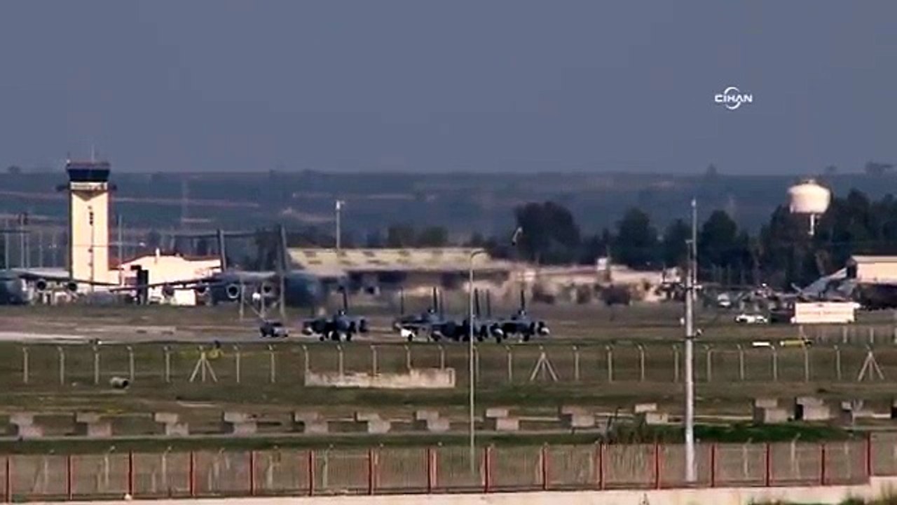 Suudi Arabistan'ın savaş uçakları İncirlik'te