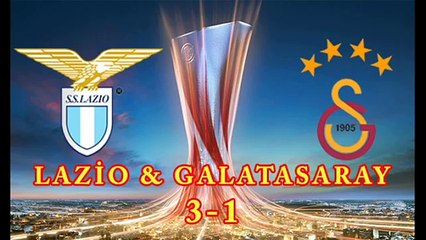 Lazio-Galatasaray maçından kareler