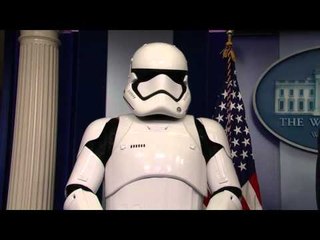 White House awakens to the force of Star Wars