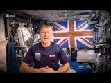 UK astronaut sends New Year's greetings from ISS
