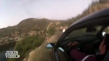 CRAZY Cliff Driving Crash _ BMW M3 Drives Off Cliff