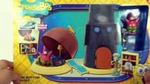 SPONGEBOB SQUAREPANTS BIKINI BOTTOM Playset Spongebob Toy Review Family Video