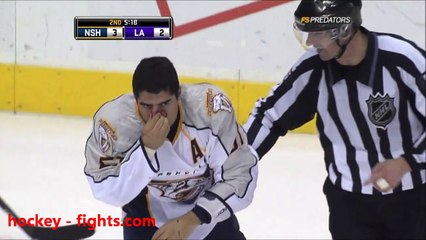 Francis Bouillon vs. Wayne Simmonds