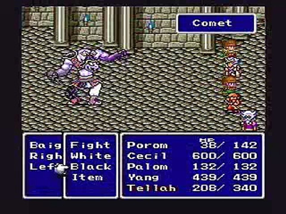 Final Fantasy II SNES SpeedRun 3