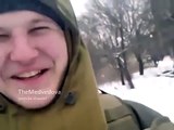 Минометы ДНР бьют по позициям АТО / Mortars pro-Russians militias firing