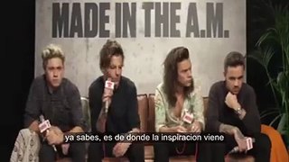 One Direction  habla sobre perfect (subtitulado)