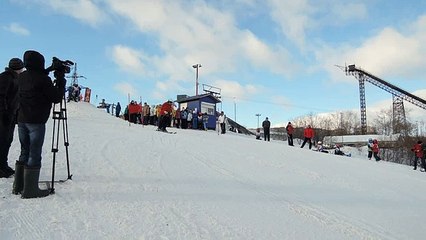 Соревнования по горнолыжному спорту на горнолыжном комплексе «Трамплин»