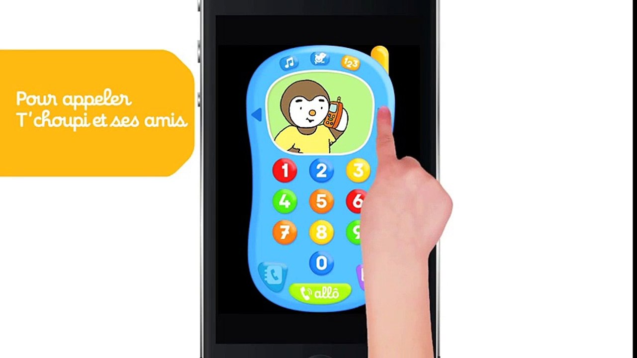 La nouvelle appli -  T'choupi joue avec le téléphone  T'choupi et DouDou