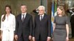 Roma - Mattarella riceve il Presidente della Repubblica Argentina Macri (26.02.16)