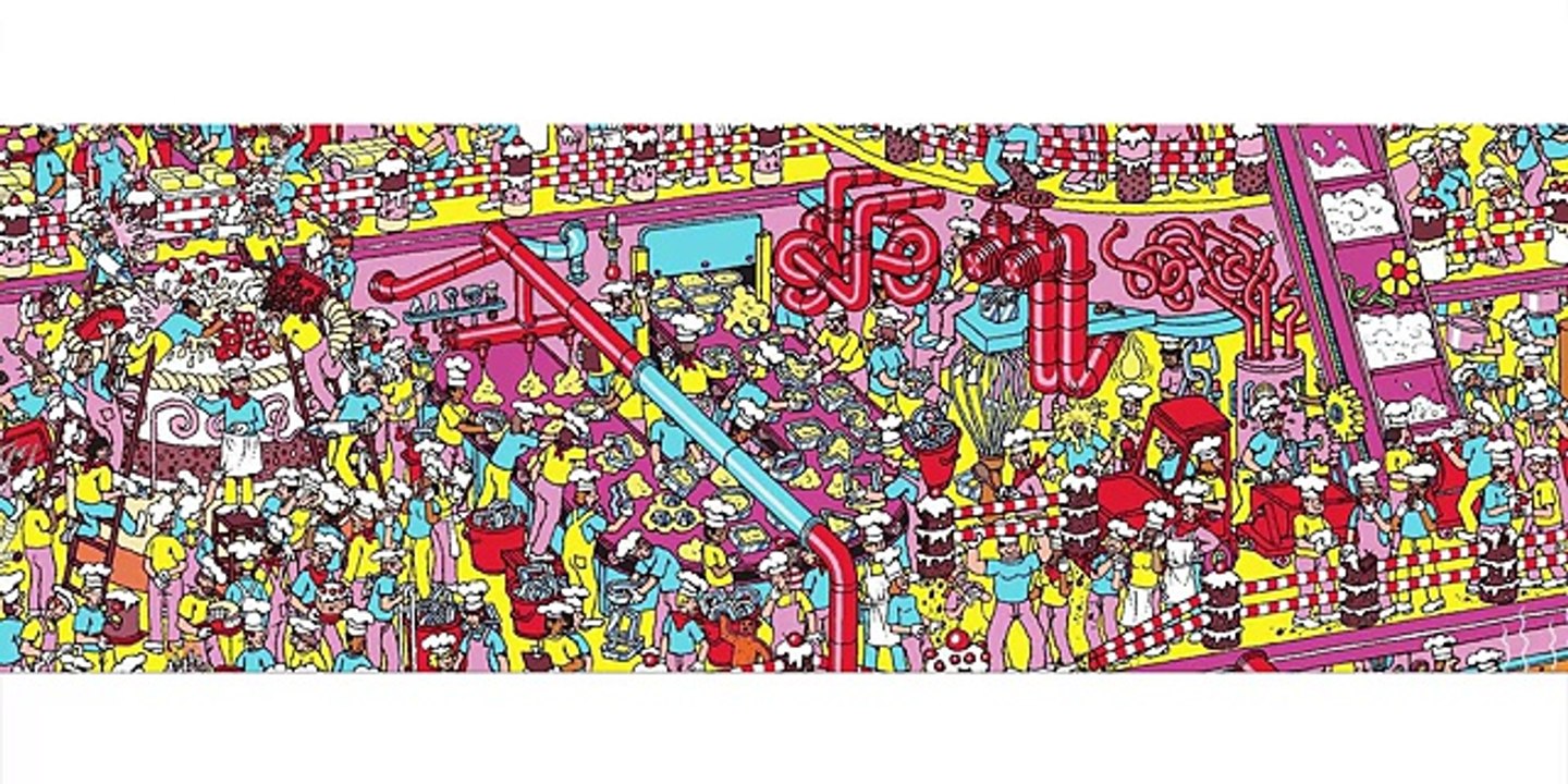 Where is Wally Find Wally a.k.a Waldo at the Factory 360