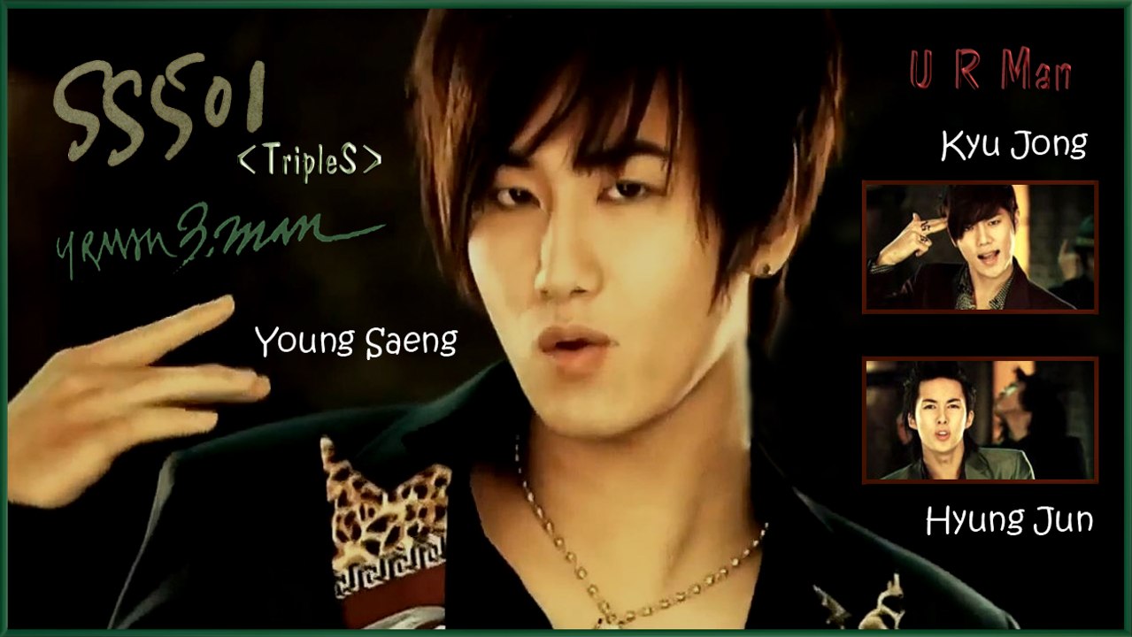 SS501 (TripleS) - U R Man MV HD k-pop [german Sub]