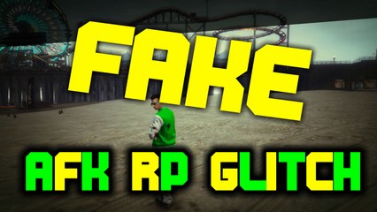GTA 5 ONLINE FAKE / KRANKE RP AFK GLITCH ODER ?