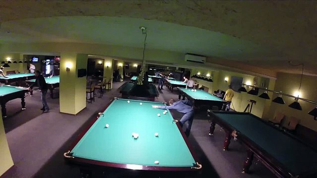 Два шара одним ударом на бильярде billiard trick штаны