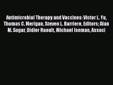 [PDF] Antimicrobial Therapy and Vaccines: Victor L. Yu Thomas C. Merigan Steven L. Barriere