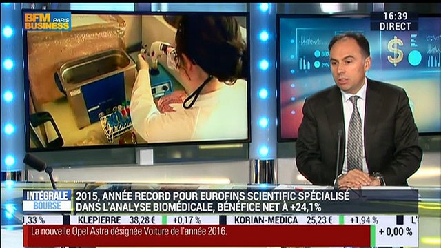 Eurofins Scientific publie des résultats solides comme prévu - 29/02