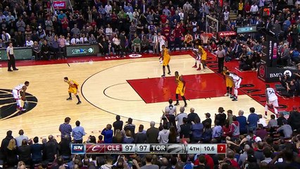 Kyle Lowry Hits the Game Winner vs Cleveland!