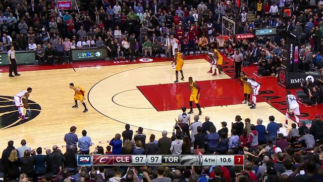 Kyle Lowry Hits the Game Winner vs Cleveland!