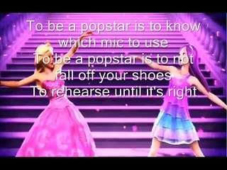 barbie-to be a princess /to be a pop-star lyrics