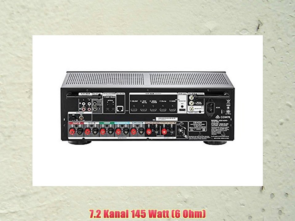 Denon AVRX1200WBKE2 7.1 Surround AV-Receiver (Dolby Atmos dtsX WLAN Bluetooth Spotify Connect