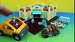 BatCar McQueen Saves Disney Pixar Cars Mater from the Joker in Imaginext Gotham City Jail